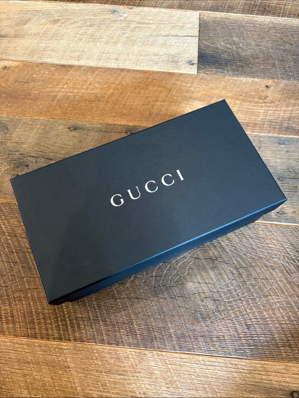Gucci Black Logo shoe Box